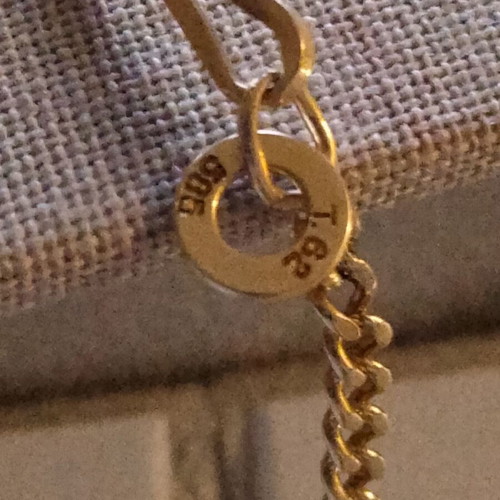 Gold chain 585 like new, elegant and timeless