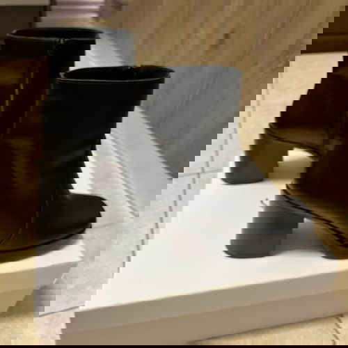 Sante Day2day δερμάτινα μποτάκια καινούργια, μέγεθος 39, μαύρα