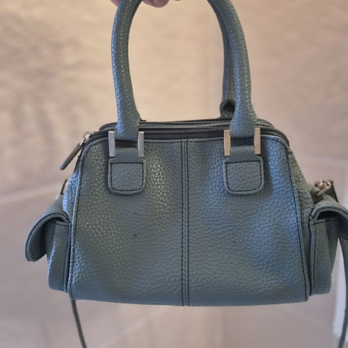Kem handbag like new, petrol blue and green