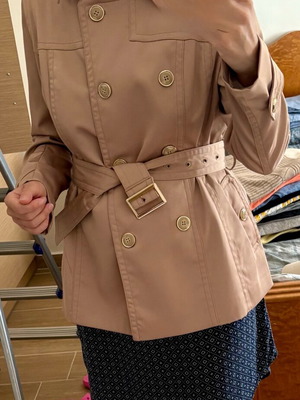 Women's beige jacket size M new
