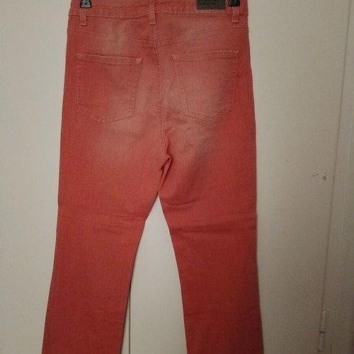 Benetton high-waisted pink jeans like new, size 29
