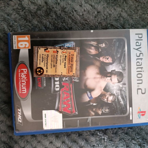 Smack Down Vs Raw 2010 PlayStation 2 game like new