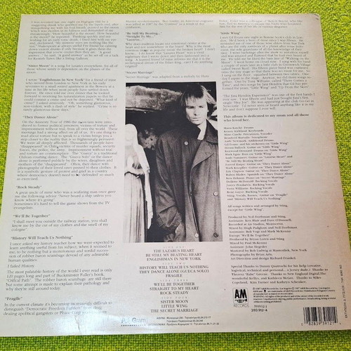 Sting ...Nothing Like The Sun 2XLP vinyl like new