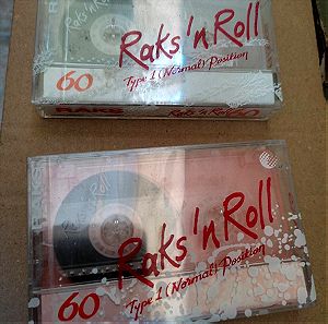 CASSETTE TAPES BLANK SEALED  RAKS Raks 'n Roll - Limited Edition - ULTRA RARE-2 Τεμ