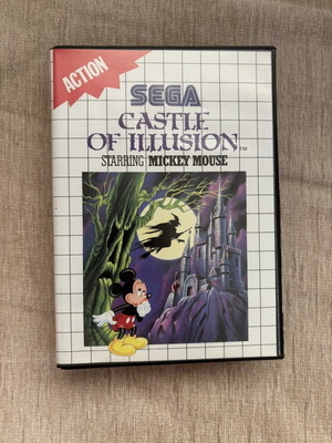 Castle of Illusion Starring Mickey Mouse Sega Master System game
