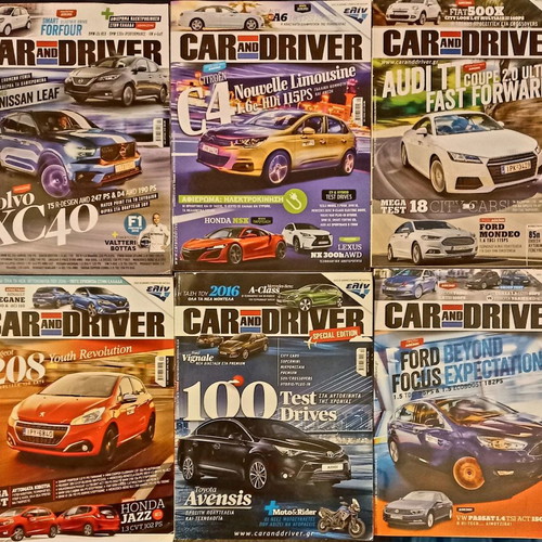 CAR AND DRIVER, 4 ΤΡΟΧΟΙ...