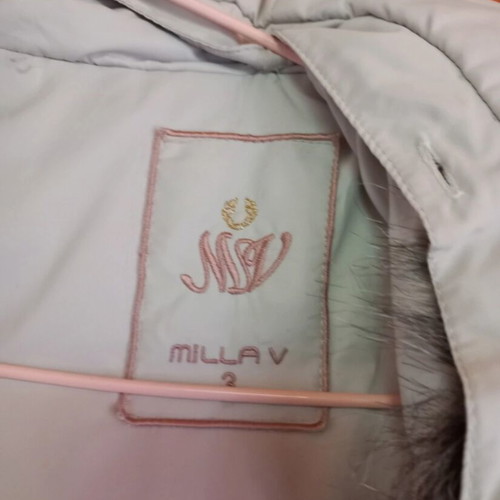Milla thick jacket beige like new No 3