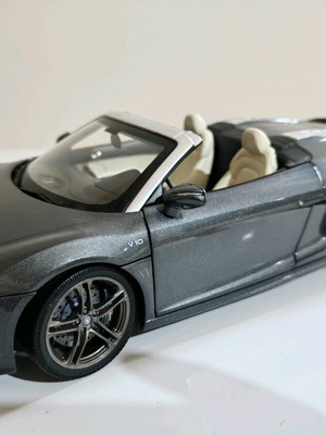 Audi R8 Spyder Kyosho 1:18 καινούργιο, Daytona Grey