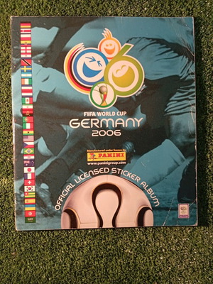 Fifa World Cup Germany 2006 Panini sticker album used