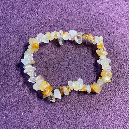 Bracelet with authentic Golden Healer unisex elastic