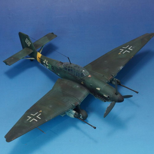 Plastic model Junkers Ju87G-2 Kanonenvogel Stuka new