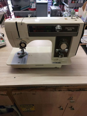 Toyota 888 vintage sewing machine new, unused in box