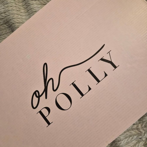 OhPolly black maxi evening dress with sequins, new