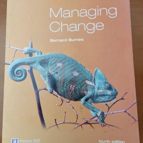 Managing Change Bernard Burnes 4th edition like new, English
