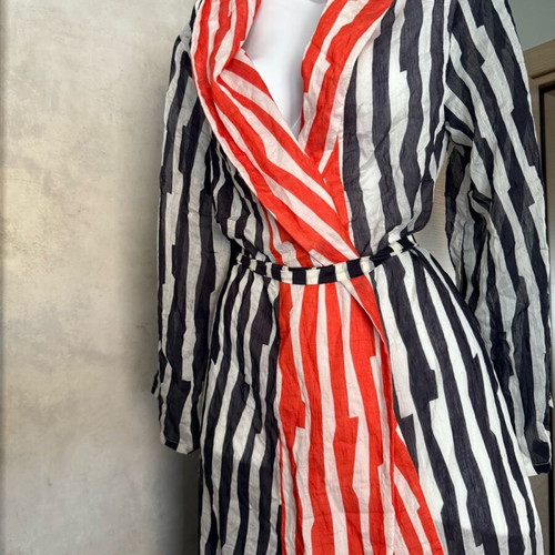 Nadia Rapti kimono like new, black and orange, size S