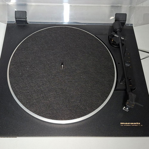 Marantz TT 42 Belt Turntable used with Dual and Audio Technica cartridge