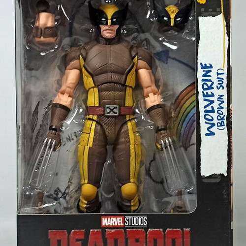 Marvel Legends Wolverine Brown Suit figure new