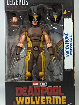 Marvel Legends Wolverine Brown Suit figure new