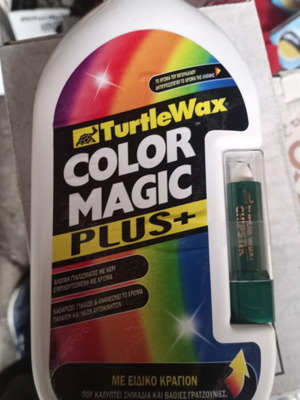 Polishing paste with deep scratch marker