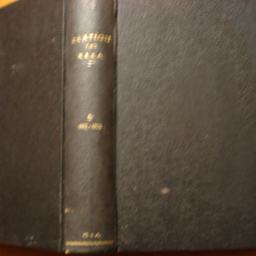 Christian Union Bulletin of Educational Officers Volume B 1952-1955 like new