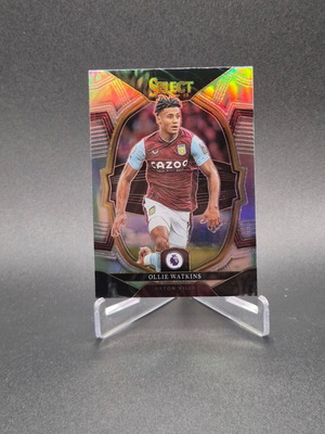 2022-23 Panini Select Premier League Terrace Silver Prizm Ollie Watkins card