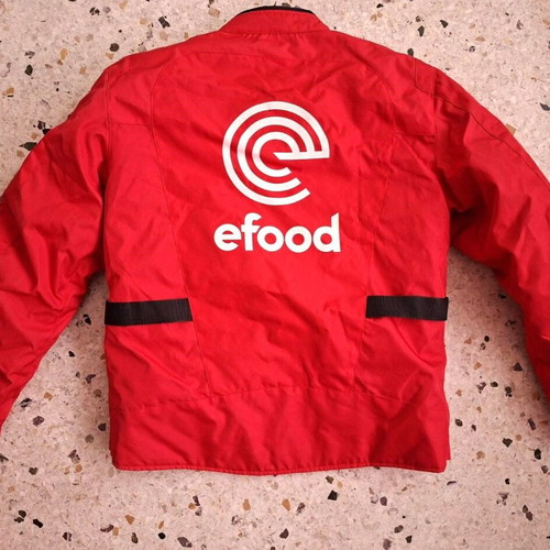 Efood red motorcycle jacket 2XL new