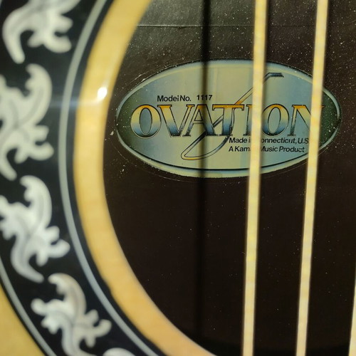 Ovation Legend 1117 acoustic guitar with master grade Sitka spruce top