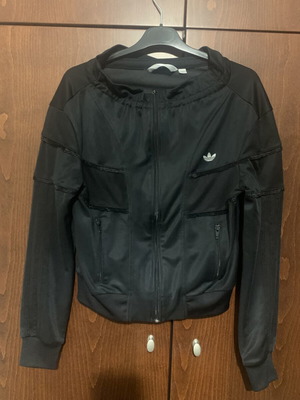 Adidas jacket used, black, sizes S and M