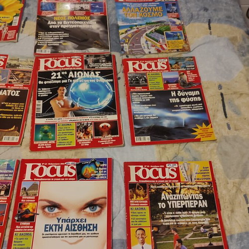 Focus magazine pack of 33 issues