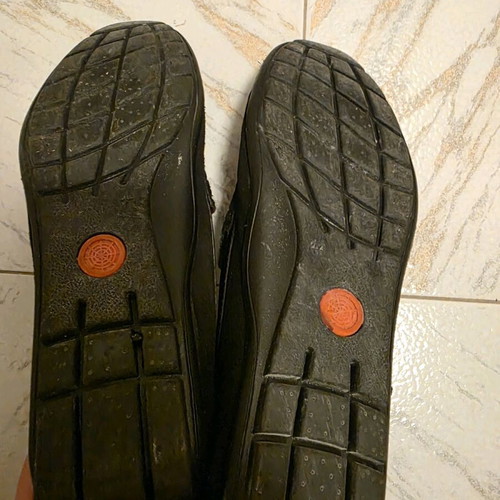 Alpe men's summer moccasins black size 44 like new