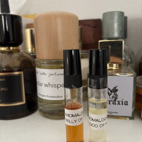 Anomalous Parfums Decants Belly of the Whale & Blood of the River Nile used