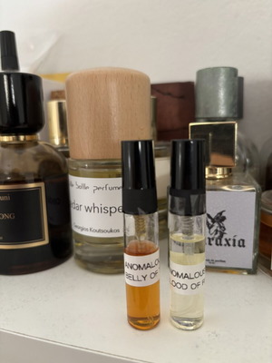 Anomalous Parfums Decants Belly of the Whale & Blood of the River Nile used
