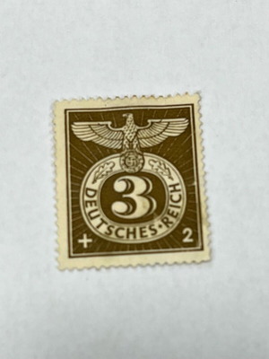 Rare collectible stamp German Reich Imperial Eagle 1943 like new