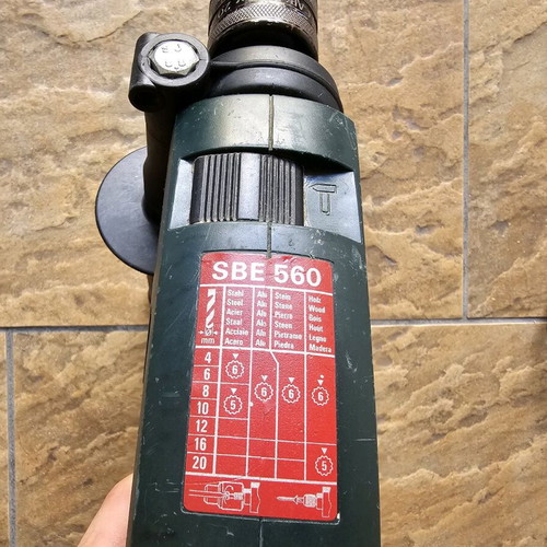 Metabo SBE 560 impact drill used 560W