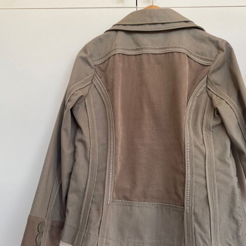Vintage beige and brown jacket like new, spring autumn