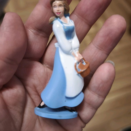Disney set of 7 used Beauty and the Beast figures