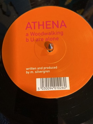 Goa Trance Athena vinyl record like new, electronic