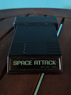 Space Attack Atari 2600 game used, vintage 1980s