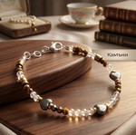 Bracelet d'Amour with natural stones, new, handmade