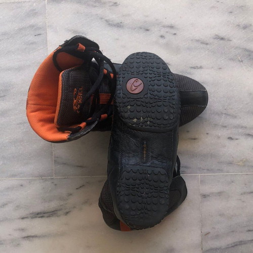 O'Neil women's shoes size 37 used, gray and orange sports