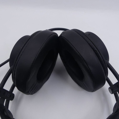 Spartan Gear Myrmidon 2 wired gaming headset used, 3.5mm/USB with LED black