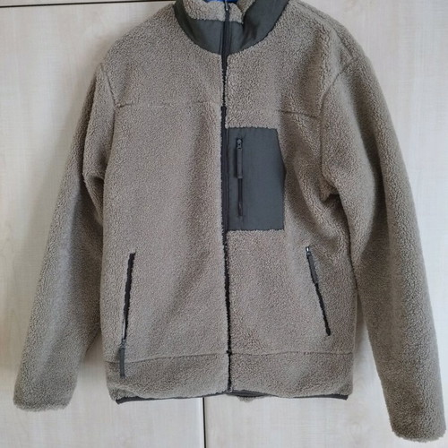 Μπουφάν Reversible ZARA μεταχειρισμένο, φλις και αδιάβροχο, μέγεθος S