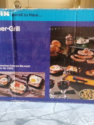 Severin Schlemmer-Grill vintage σαν καινούργιο, Made in West Germany