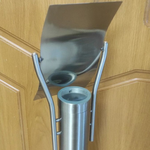 Linea Verdace Albat outdoor stainless steel lamp post 90cm new