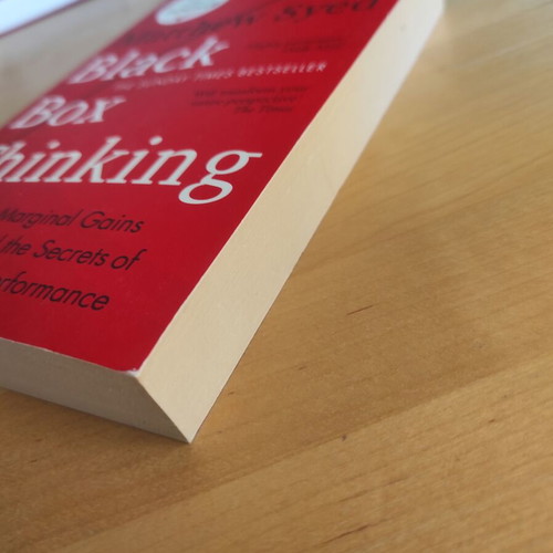 Black Box Thinking by Matthew Syed like new, English edition