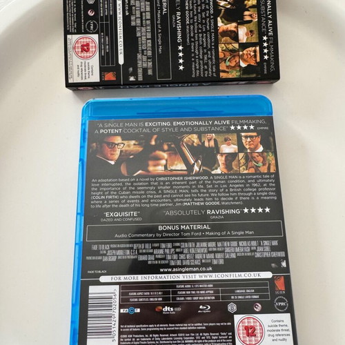 A Single Man Blu-ray new without Greek subtitles