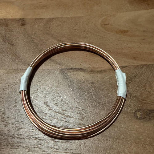 Copper wire set 7 pieces x 1.5m new