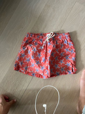 Swimming shorts like new, red, for 2 years old