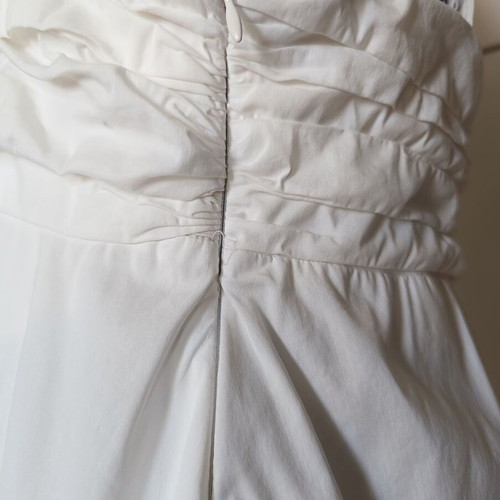 Flavio Castellani short summer dress Large like new, white