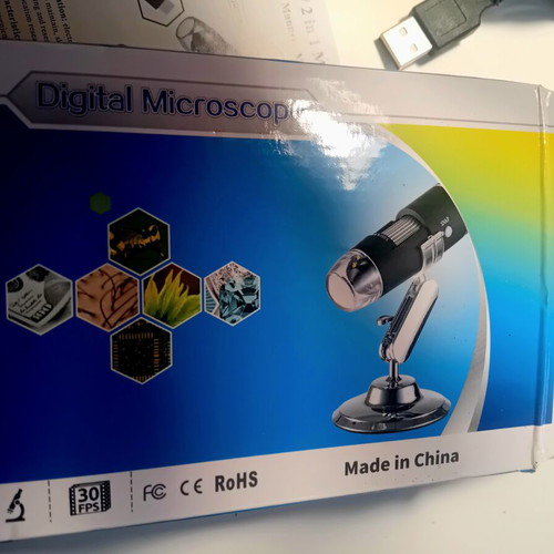 Digital Microscope 1600x new with USB and LED lighting